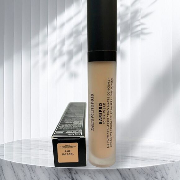 NEW! BareMinerals Barepro16HR Wear All Over Skin Matte Concealer FAIR 150 Cool - Picture 1 of 2